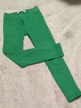 Abercrombie & Fitch Green Slim Jeans